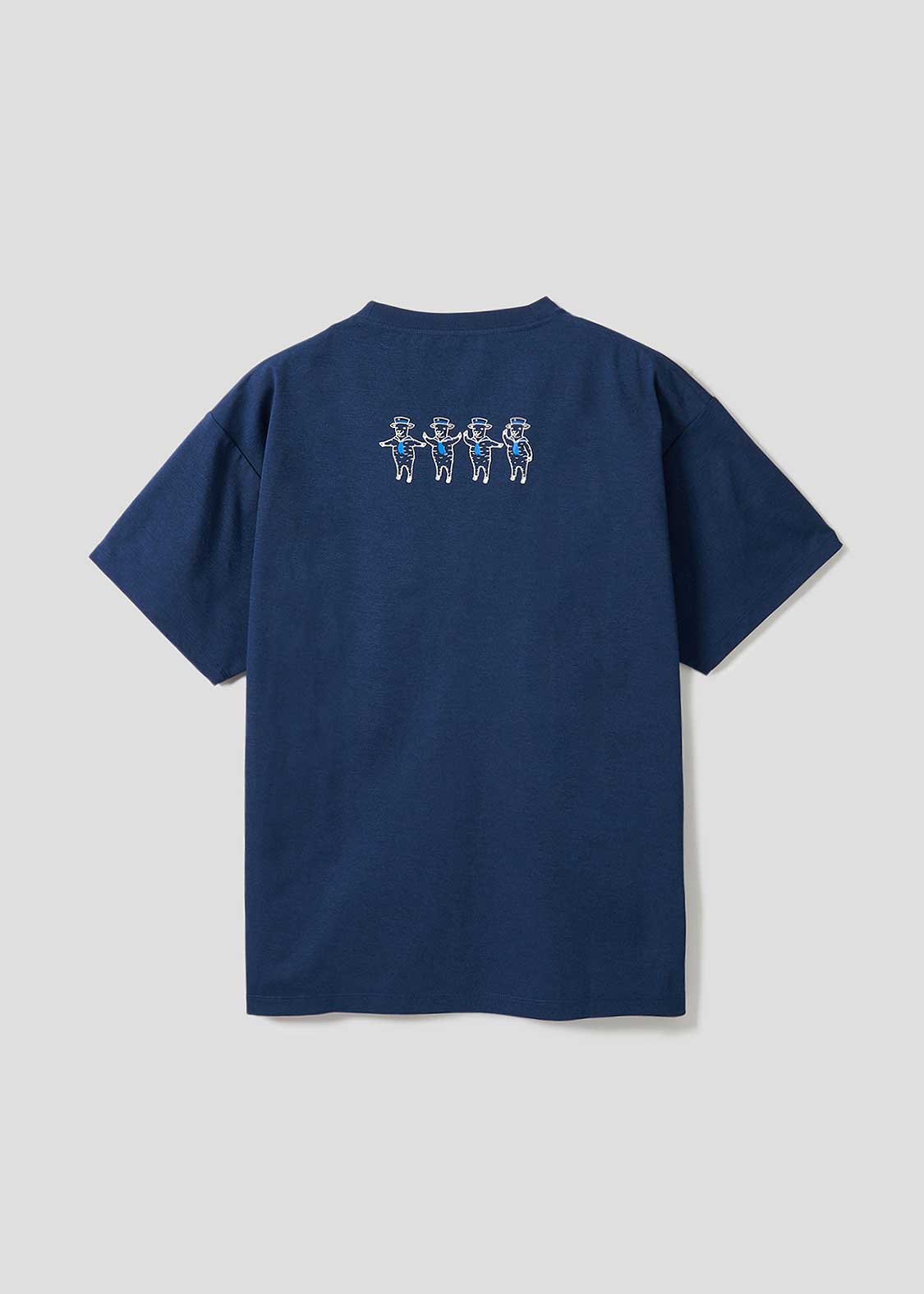 Big Pocket Big Silhouette Dry Short Sleeve Tshirt (Lamb Chop Marine) - Image 3