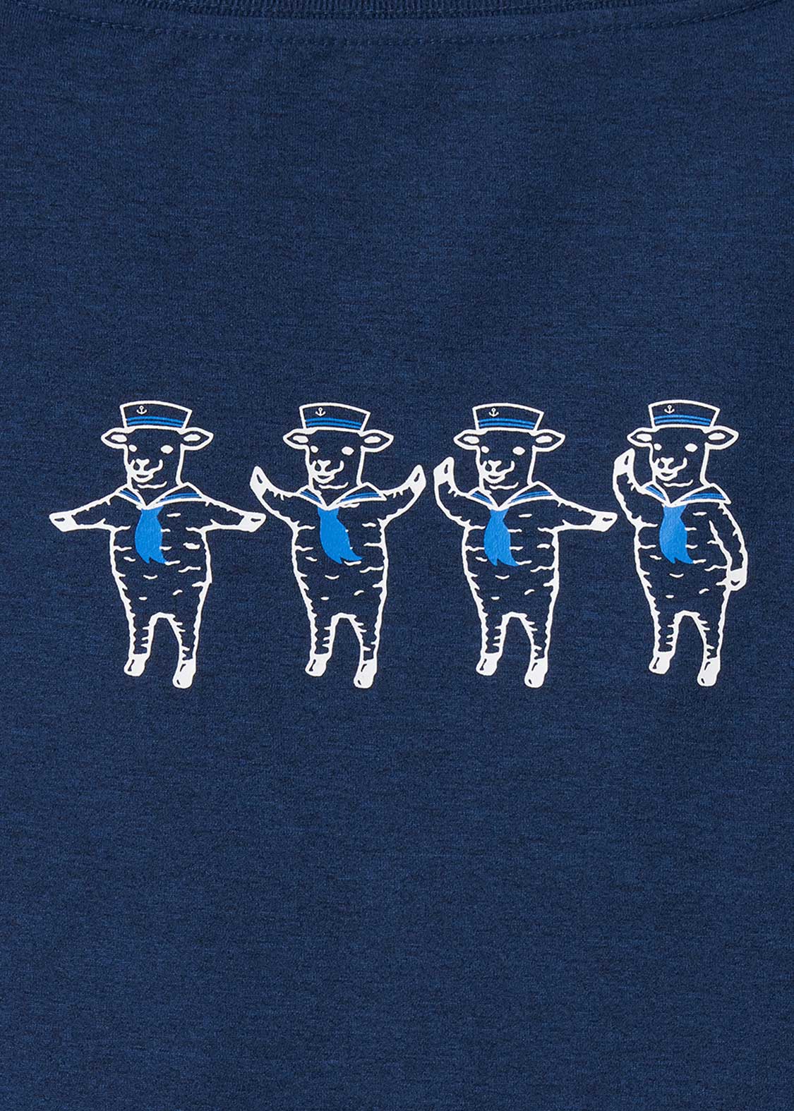 Big Pocket Big Silhouette Dry Short Sleeve Tshirt (Lamb Chop Marine) - Image 6