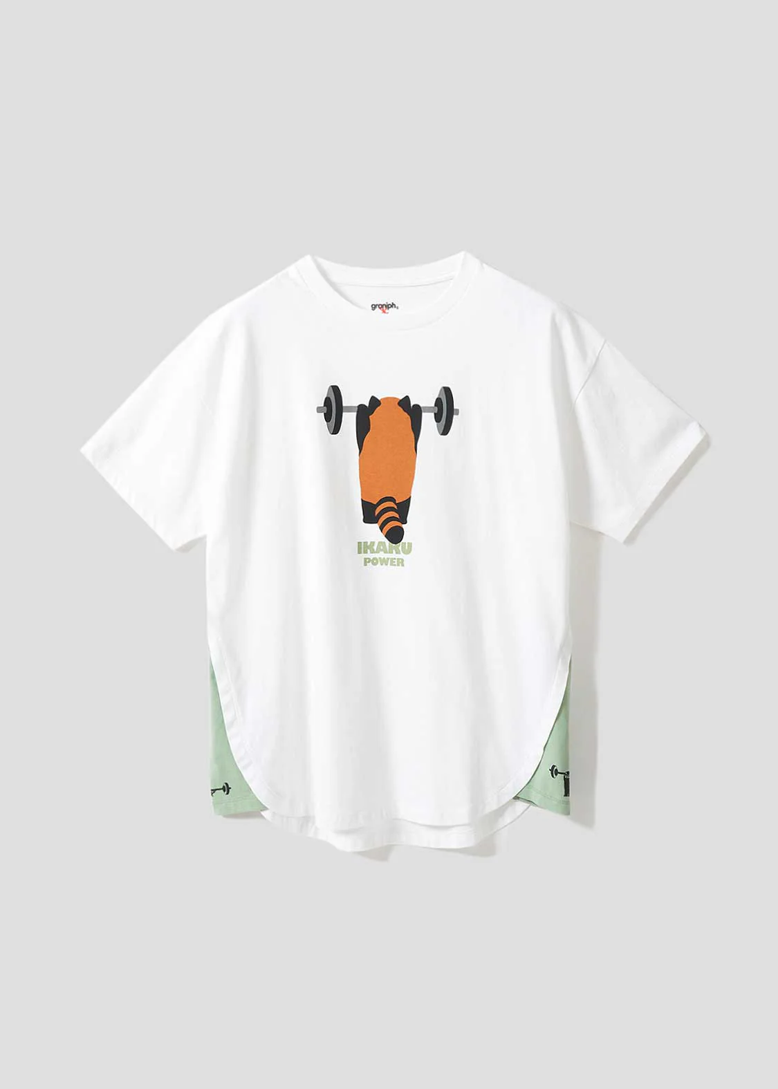 Side Gusset Short Sleeve Tee (Ikaku Power)