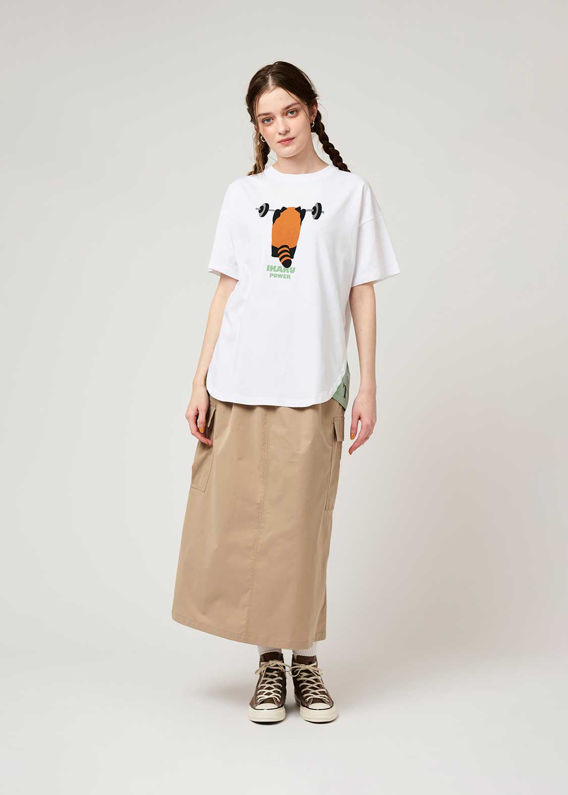 Side Gusset Short Sleeve Tee (Ikaku Power) - Image 2