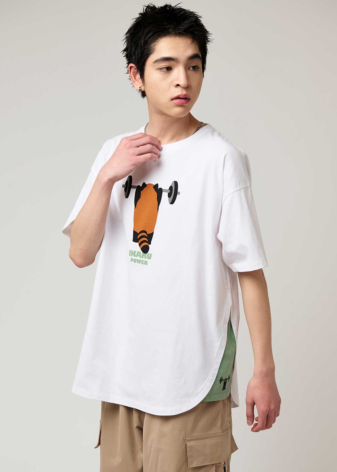 Side Gusset Short Sleeve Tee (Ikaku Power) - Image 8