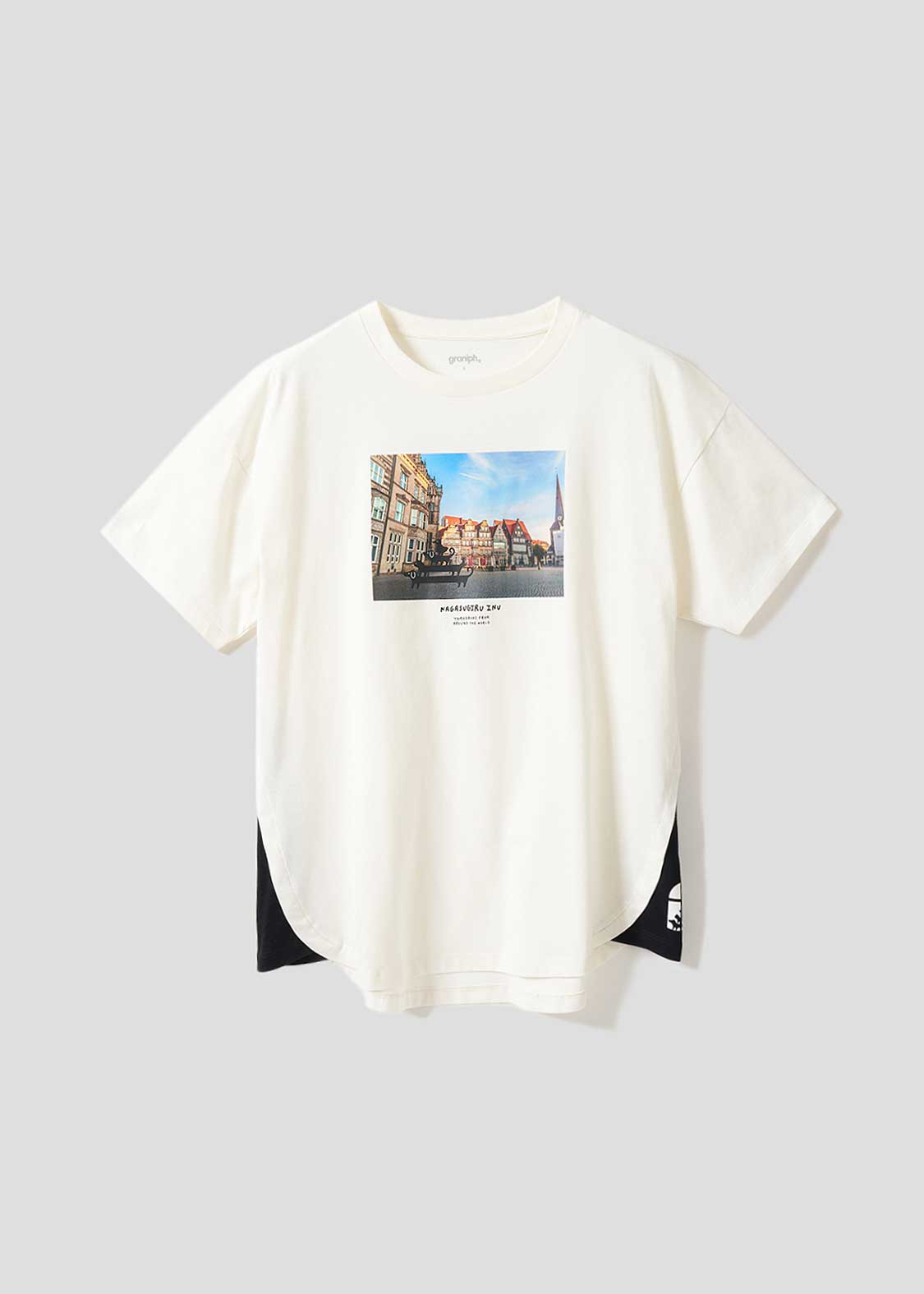 Side Gusset Short Sleeve Tee (Nagasugiru Inu Tomodachi from Another World)