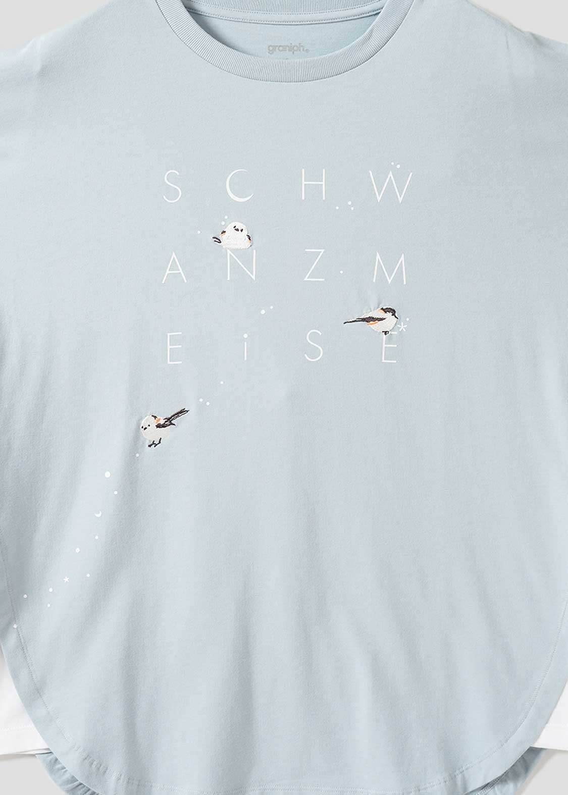 Side Gusset Short Sleeve Tee (Shimaenaga 2) - Image 4