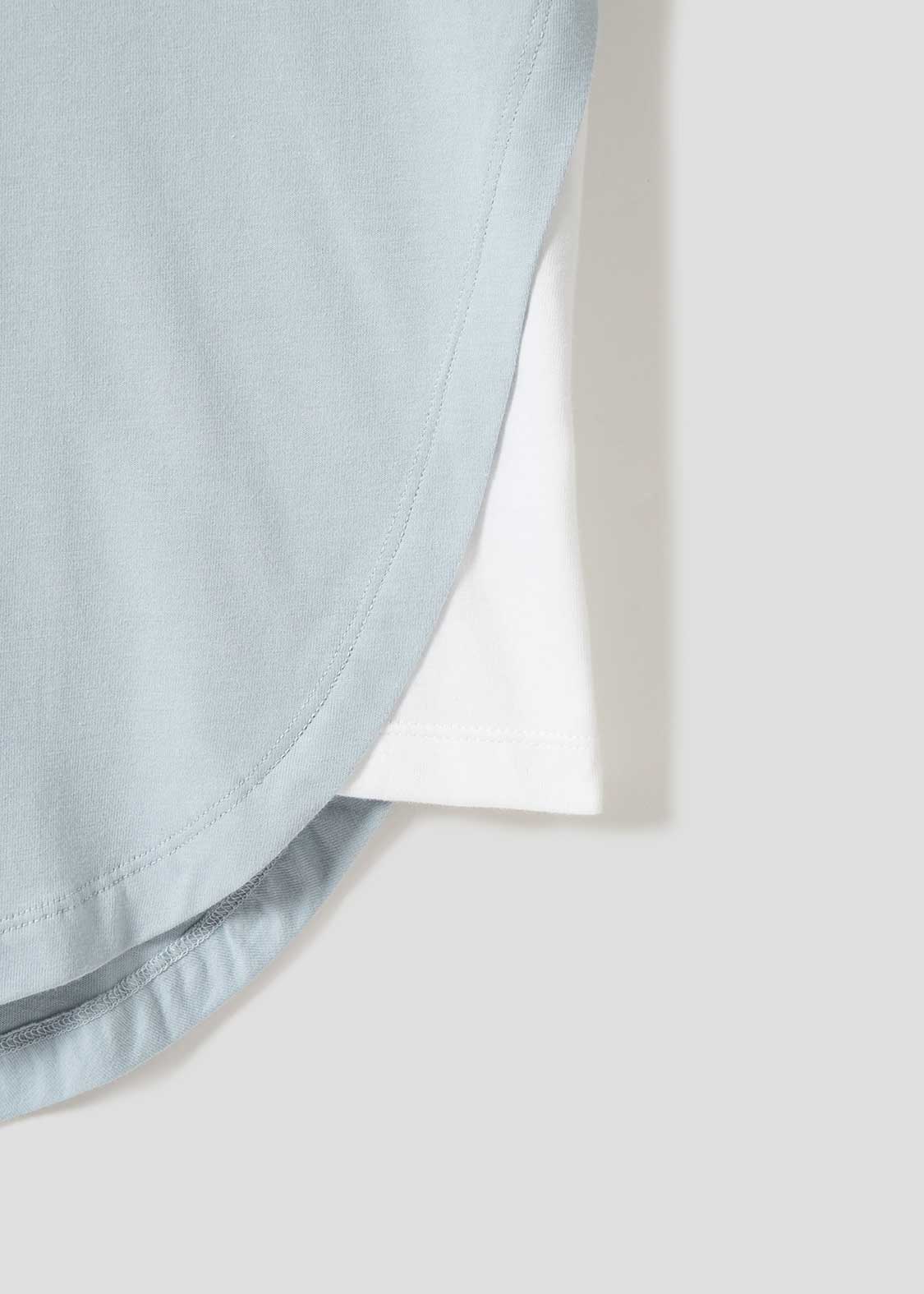 Side Gusset Short Sleeve Tee (Shimaenaga 2) - Image 6