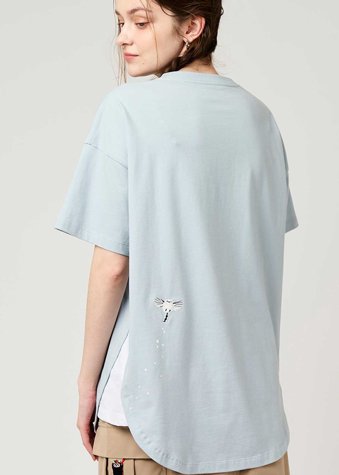 Side Gusset Short Sleeve Tee (Shimaenaga 2) - Image 7
