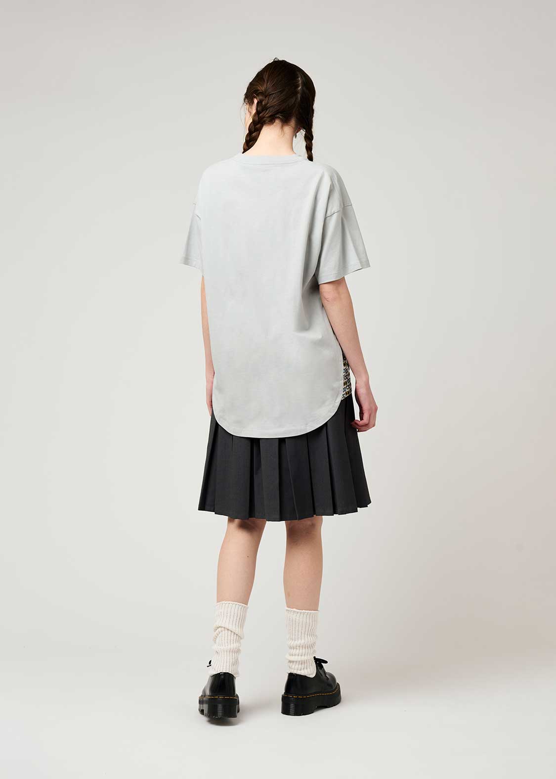Side Gusset Short Sleeve Tee (City boy Penguin 2) - Image 2