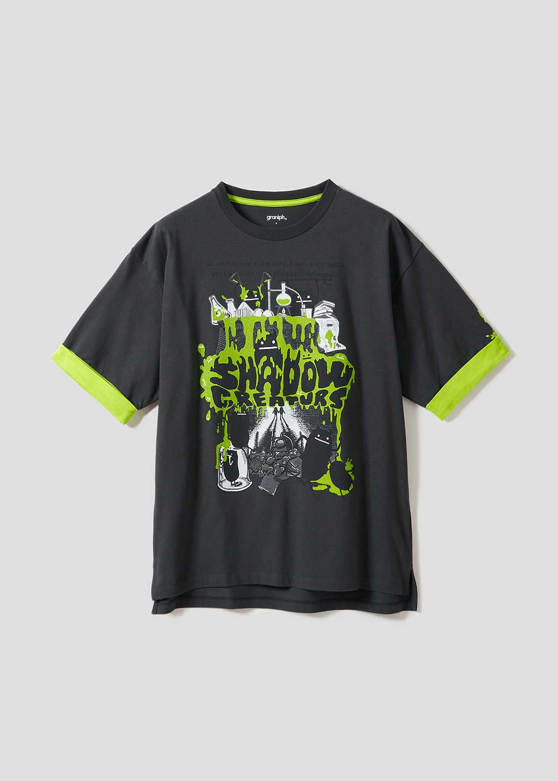 Beautiful Shadow Creature Poster | Big Silhouette Roll-up T-shirt