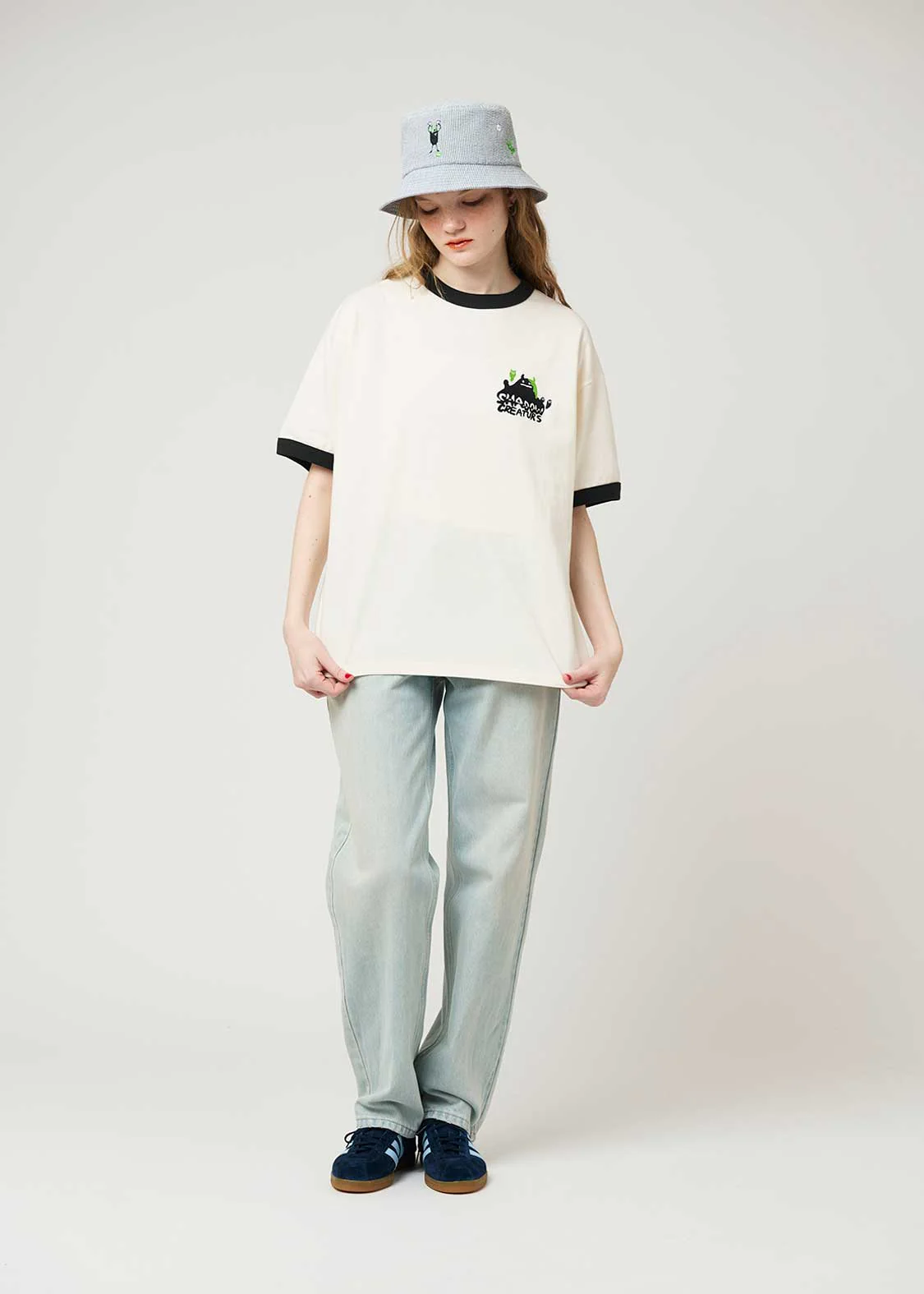 Beautiful Shadow Creature | Big Silhouette Trim T-shirt - Image 10