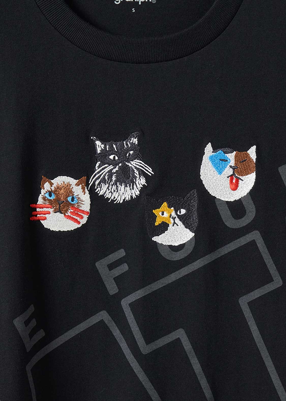 Atelier Tshirt (THE FOUR CATS Face) - Image 5