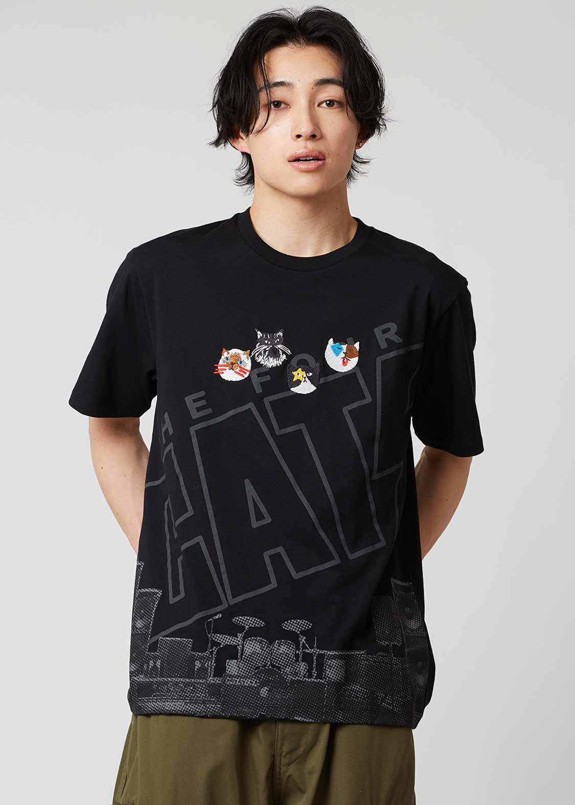 Atelier Tshirt (THE FOUR CATS Face) - Image 8