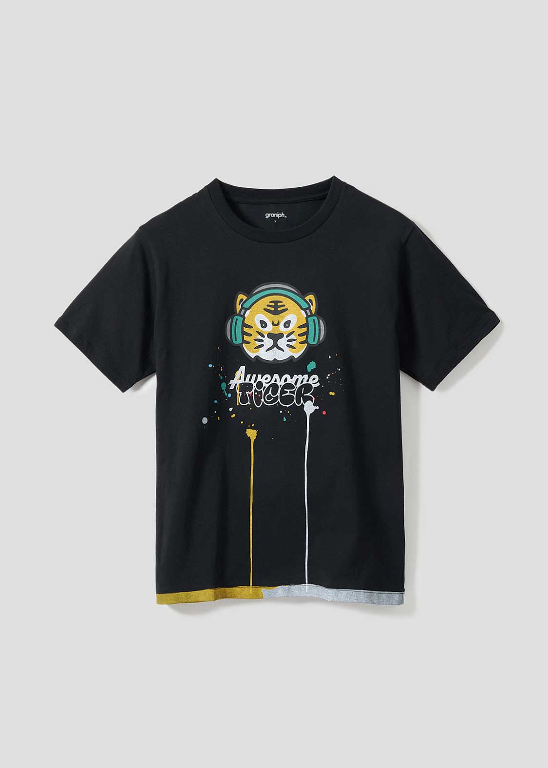 Basic Tshirt (Awesome Tiger Rock Calm)