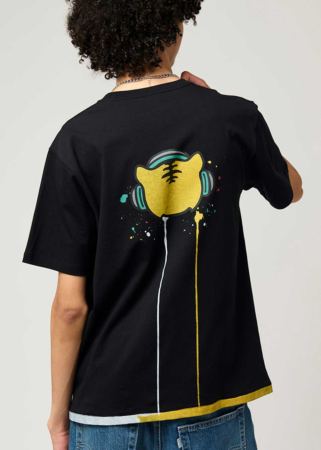 Basic Tshirt (Awesome Tiger Rock Calm) - Image 7