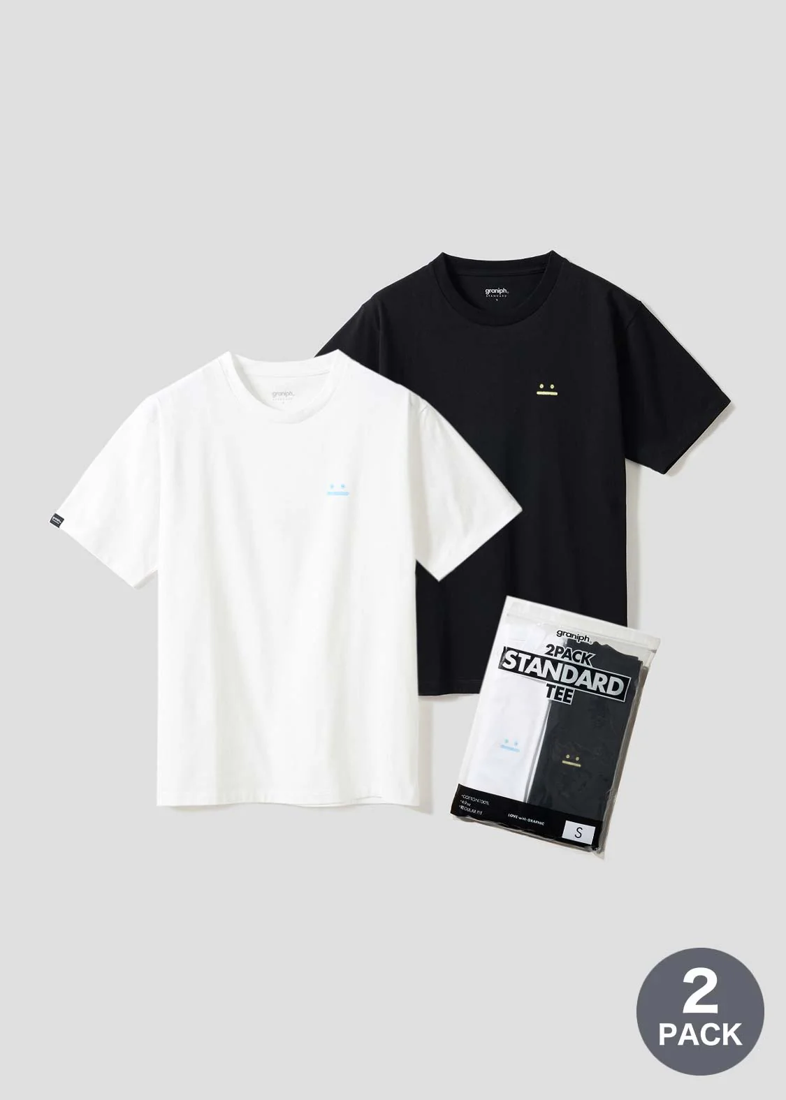2Pack Icon Tee (Beautiful Shadow Zoom Neon)