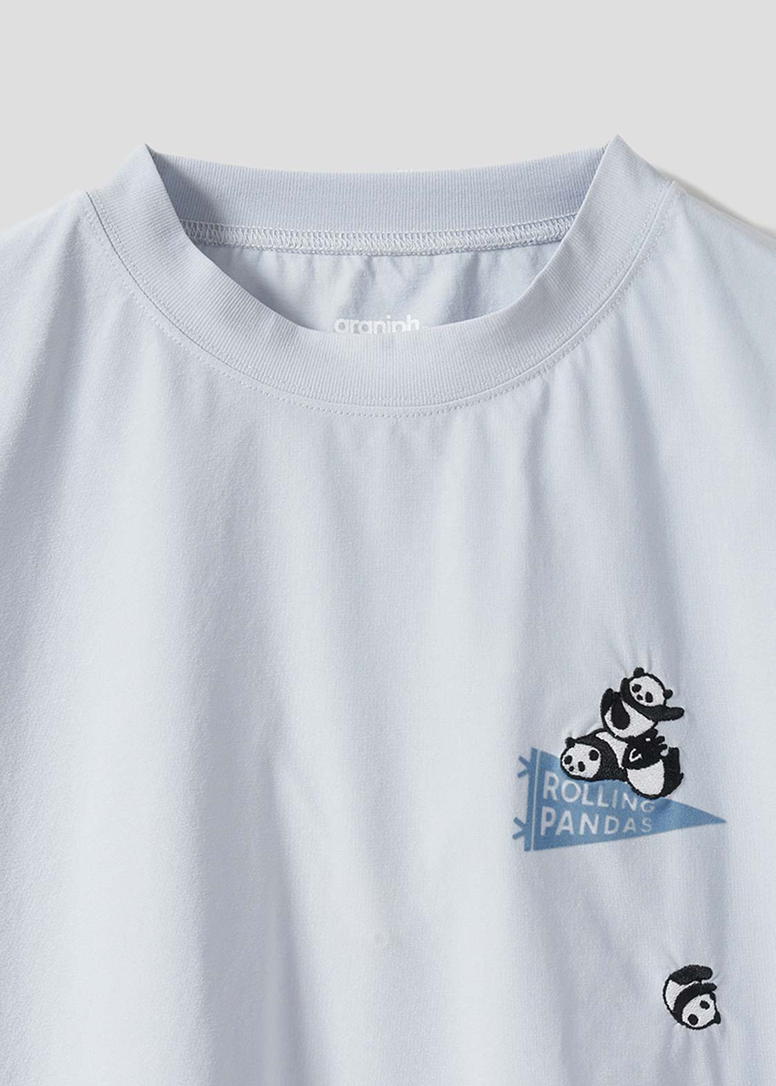 Multifunction Big Silhouette Short Sleeve Tee (Rolling Pandas Pennant) - Image 4