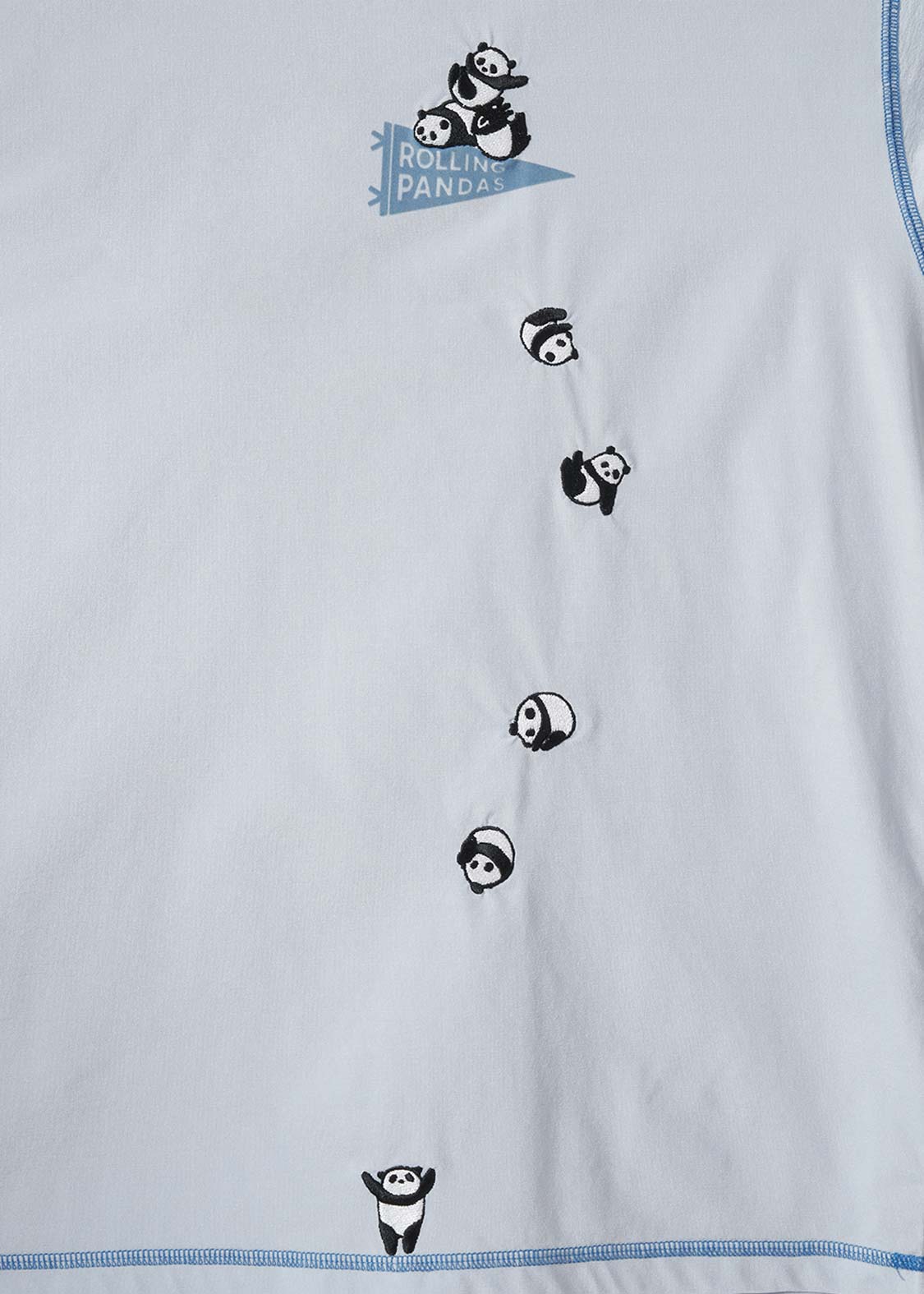 Multifunction Big Silhouette Short Sleeve Tee (Rolling Pandas Pennant) - Image 5