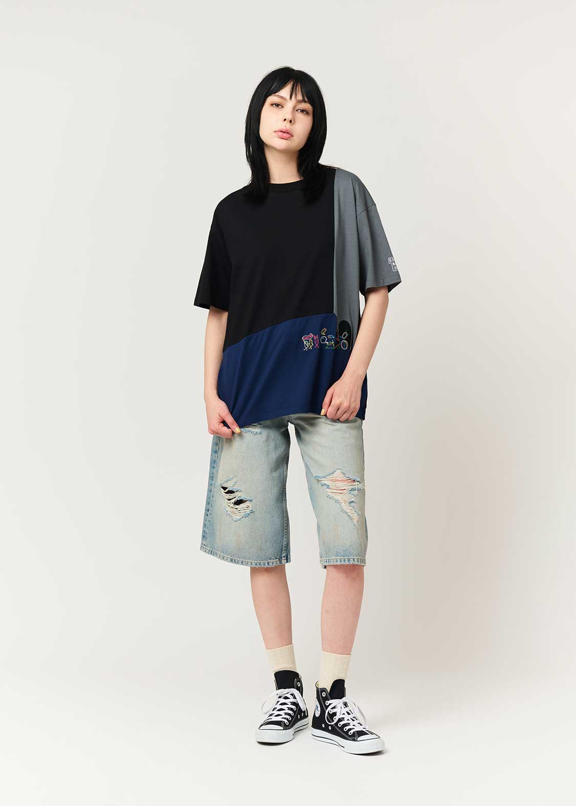 Beautiful Shadow March | My Home Switching Big Silhouette T-Shirt - Image 10