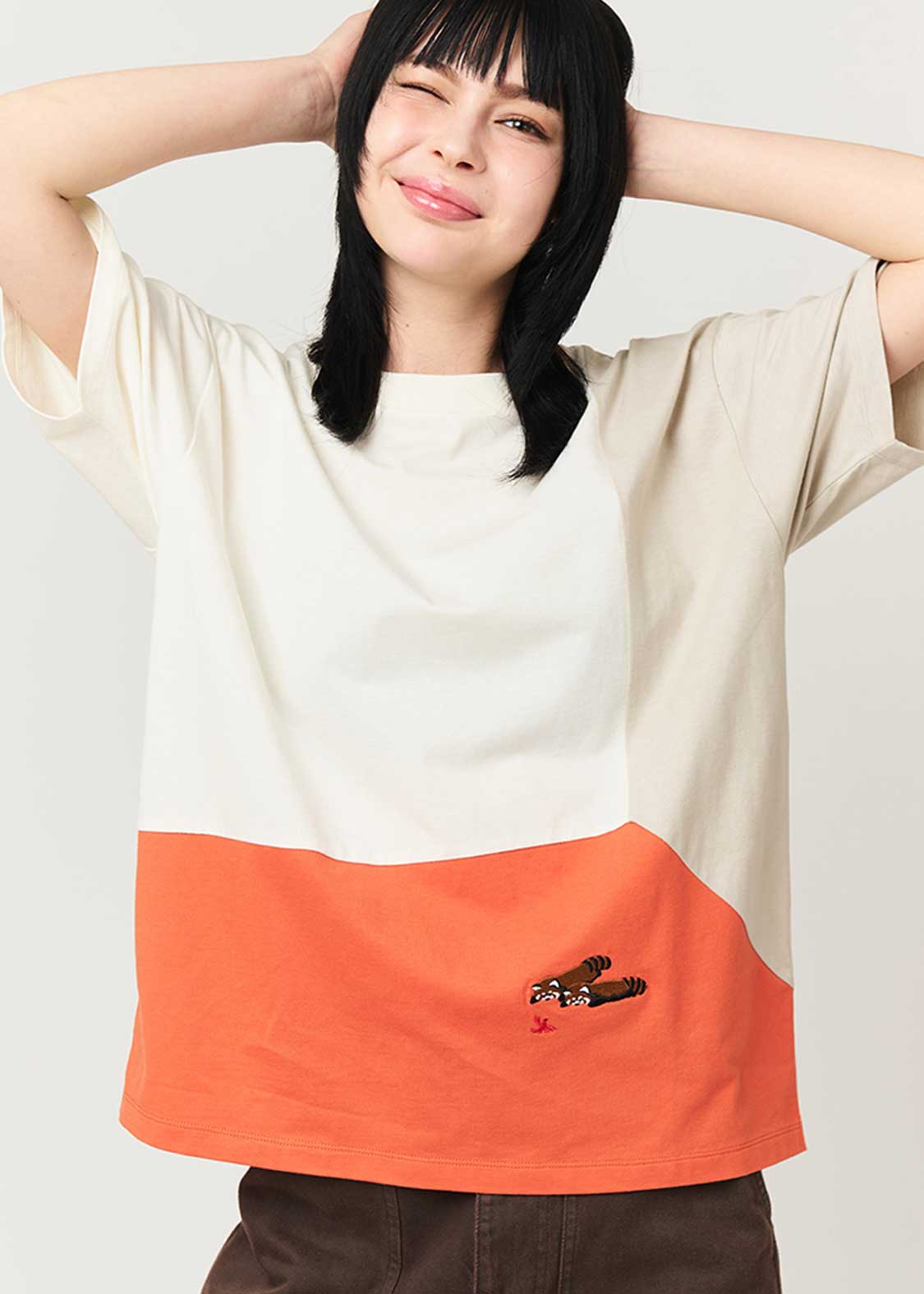 Ikaku | My Home Switching Big Silhouette T-Shirt - Image 6
