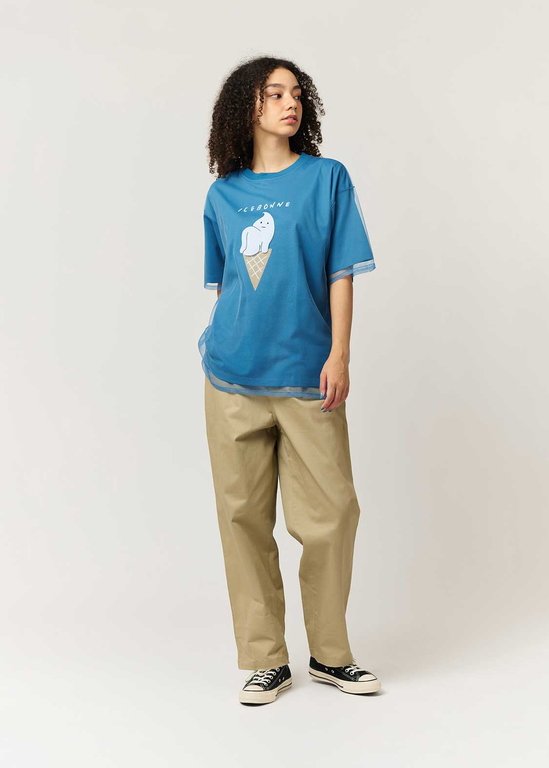 Icebonne | Layered Sheer T-Shirt - Image 10