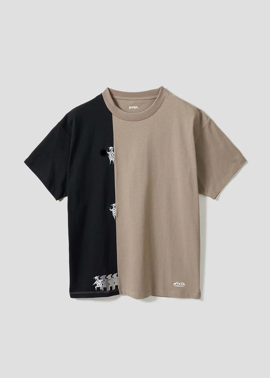 Big Silhouette Short Sleeve Tshirt (Lamb Chop NINJA)