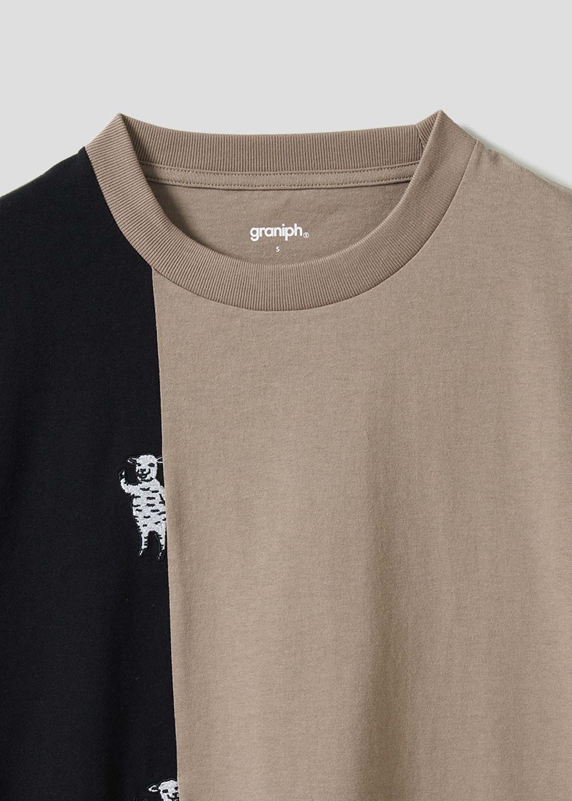 Big Silhouette Short Sleeve Tshirt (Lamb Chop NINJA) - Image 4