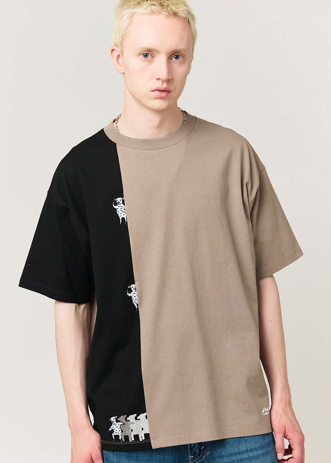 Big Silhouette Short Sleeve Tshirt (Lamb Chop NINJA) - Image 7