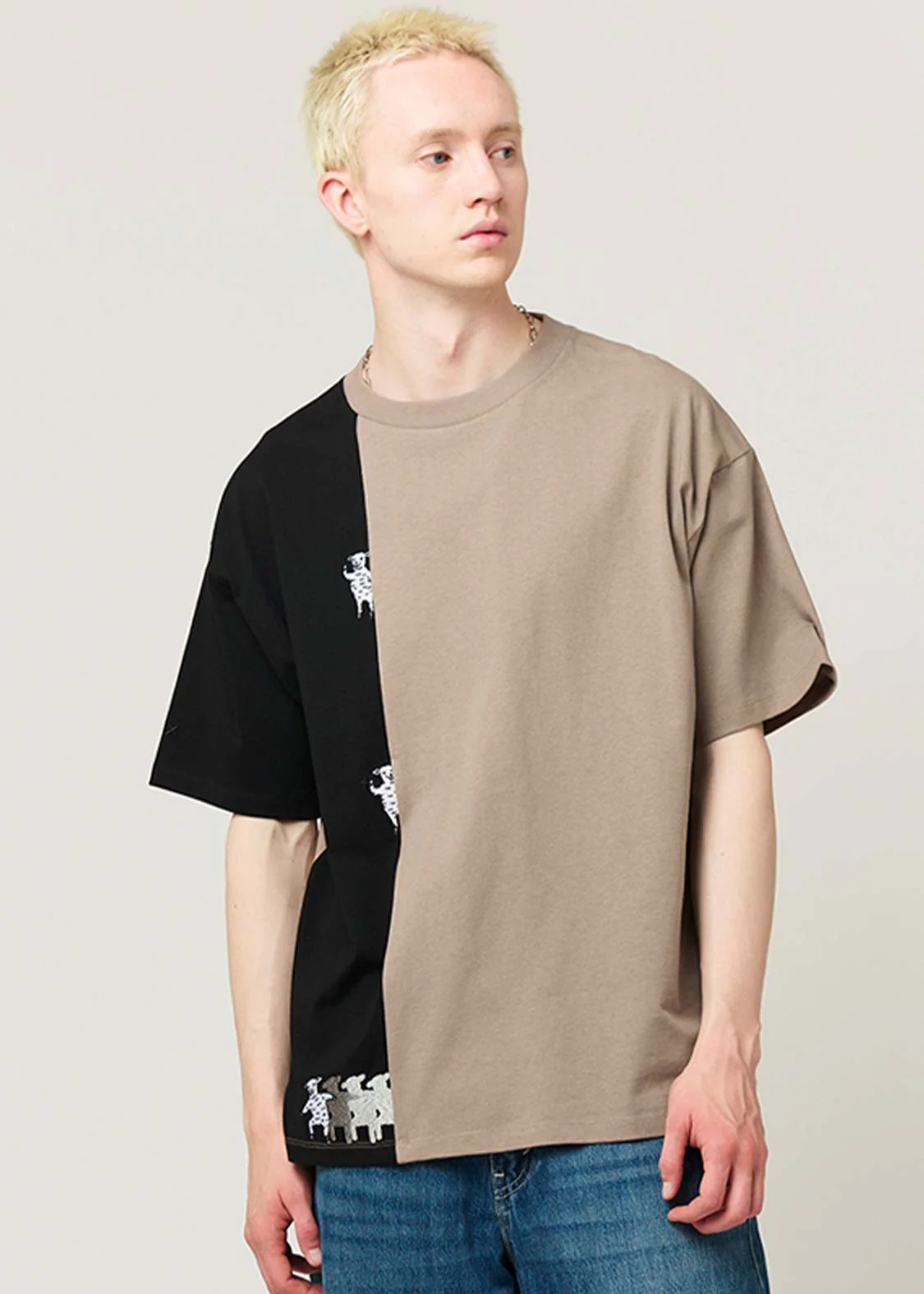 Big Silhouette Short Sleeve Tshirt (Lamb Chop NINJA) - Image 8