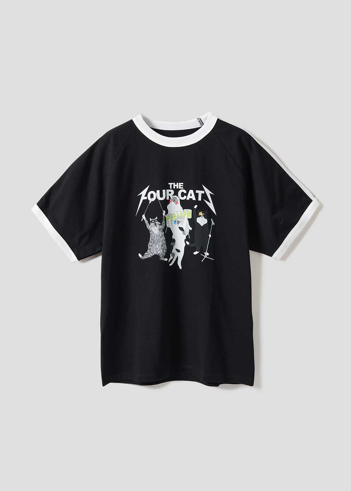 The Four Cats Band | Line T-Shirt