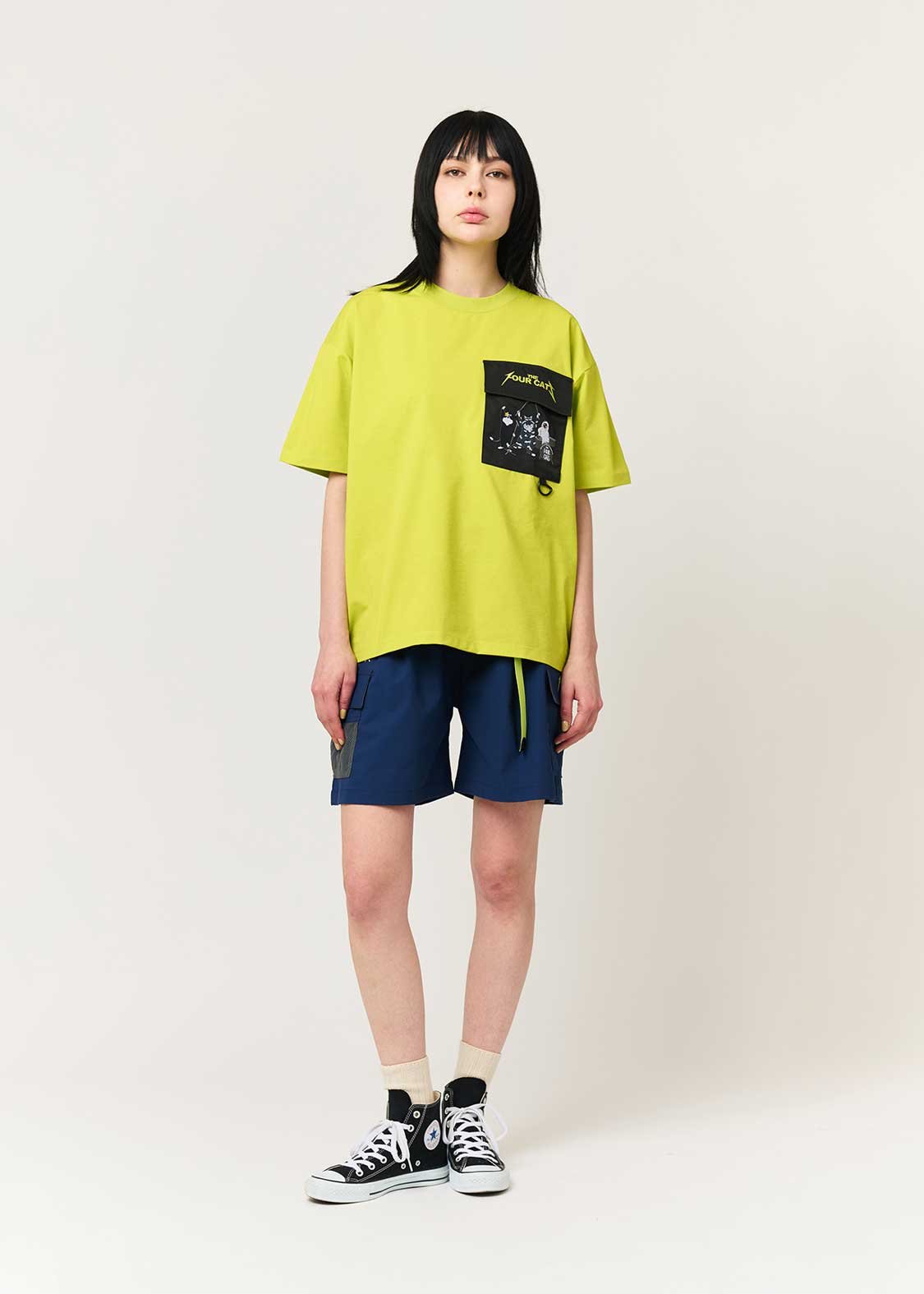 The Four Cats Band | Dry Big Silhouette T-Shirt - Image 10