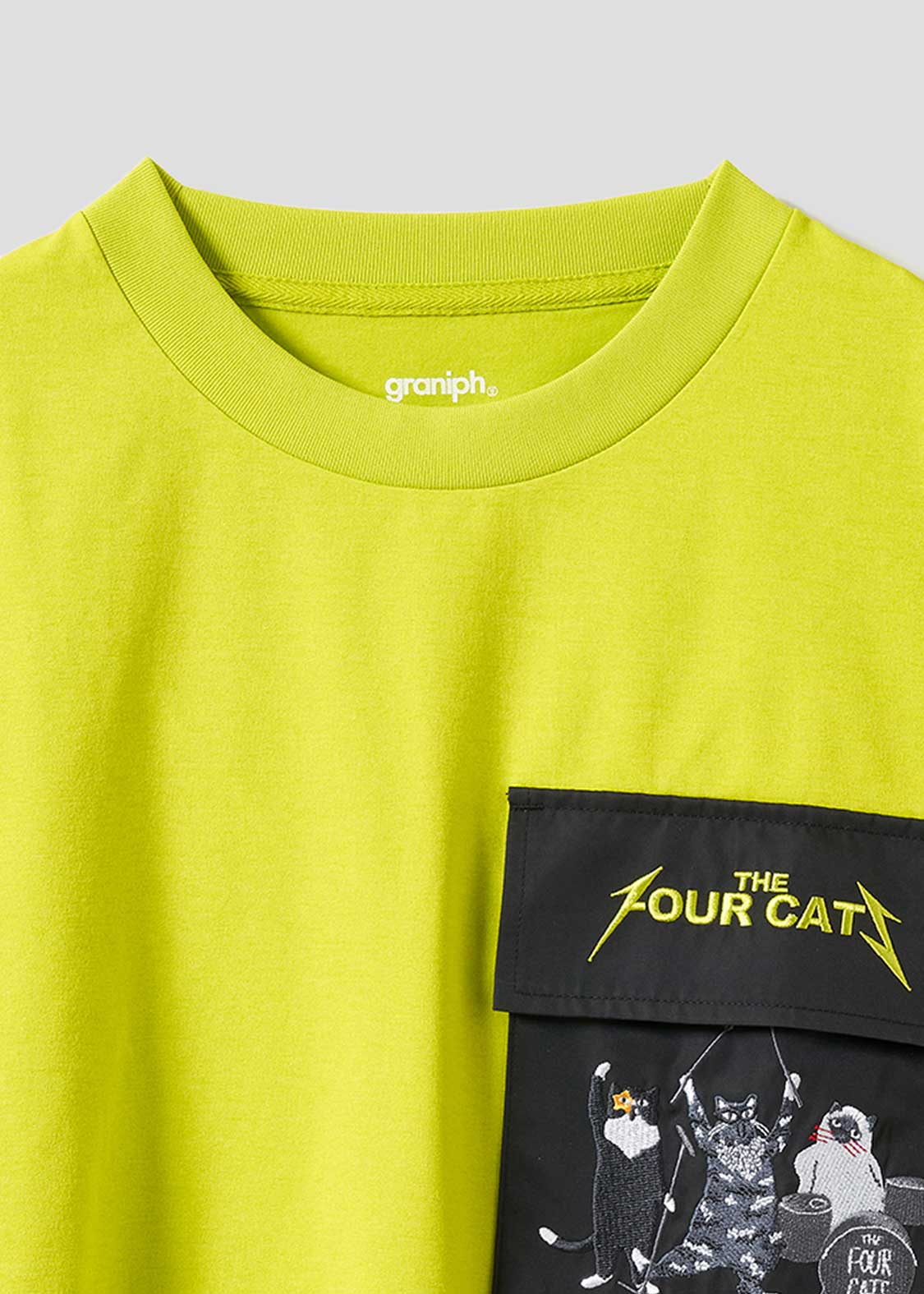The Four Cats Band | Dry Big Silhouette T-Shirt - Image 3