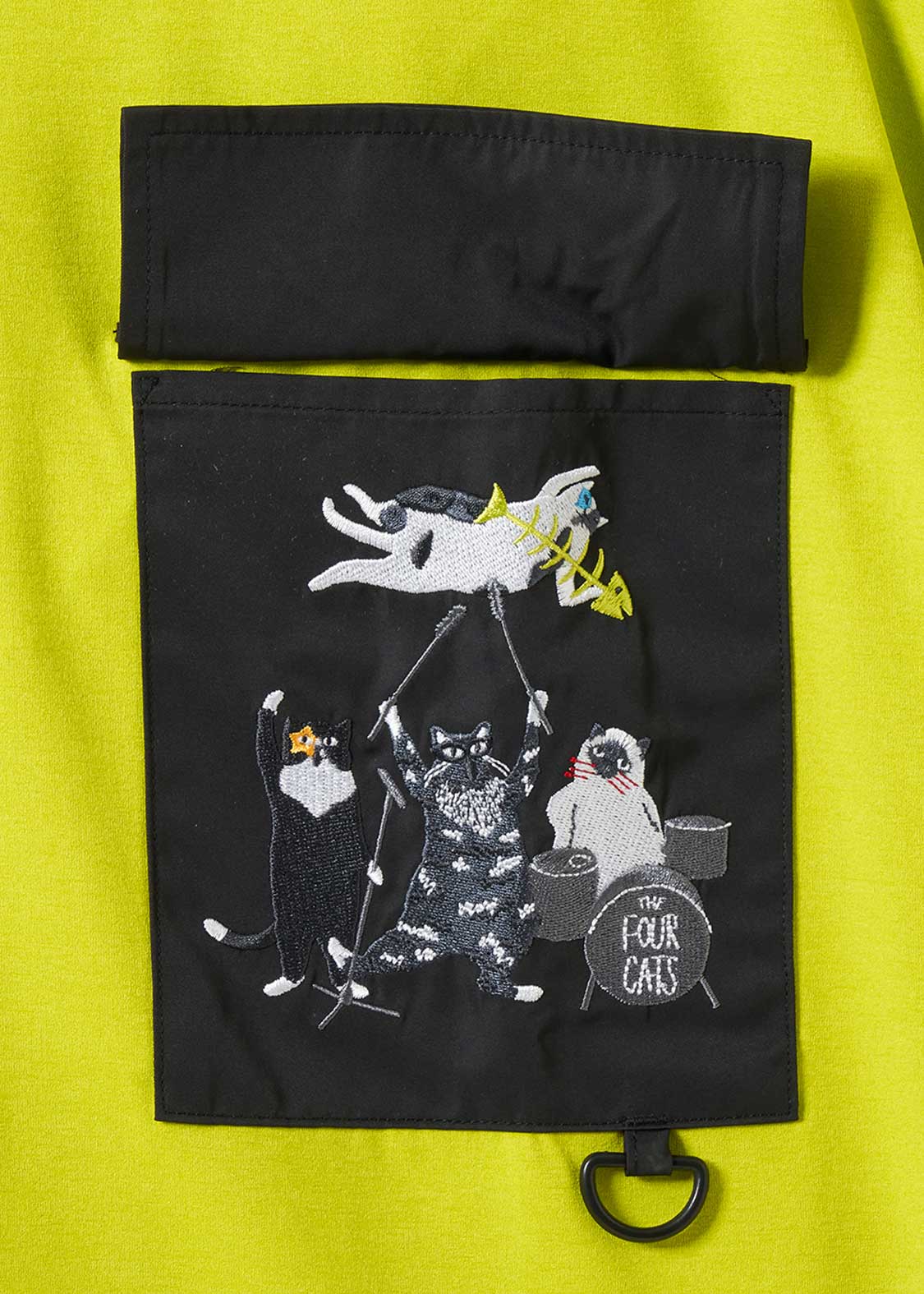 The Four Cats Band | Dry Big Silhouette T-Shirt - Image 5