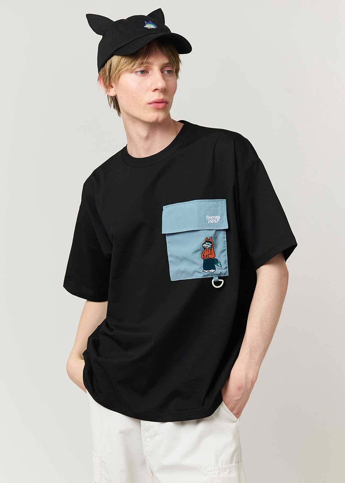Shonen Wolf | Dry Big Silhouette T-Shirt - Image 7