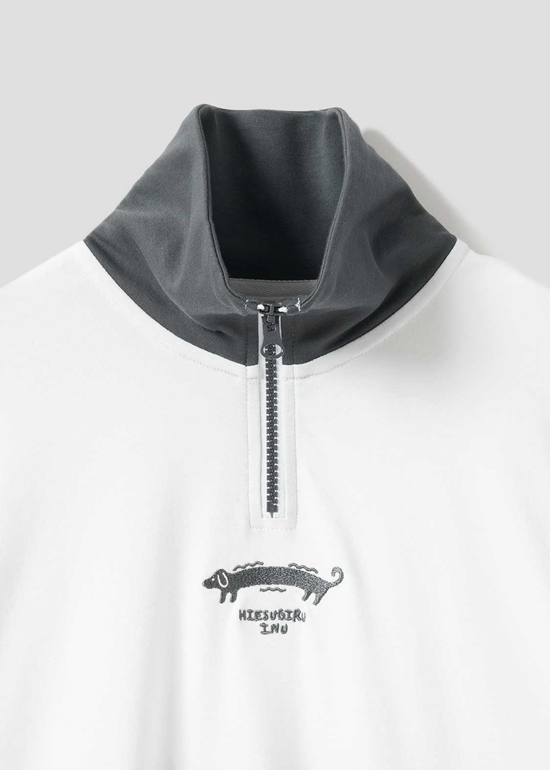 Hiesugiruinu (Nagasugiruinu) | Half-Zip Big Silhouette T-Shirt - Image 3