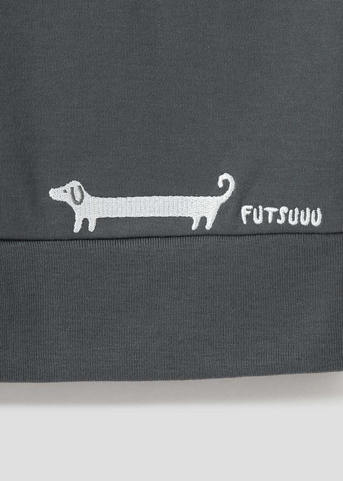 Hiesugiruinu (Nagasugiruinu) | Half-Zip Big Silhouette T-Shirt - Image 4