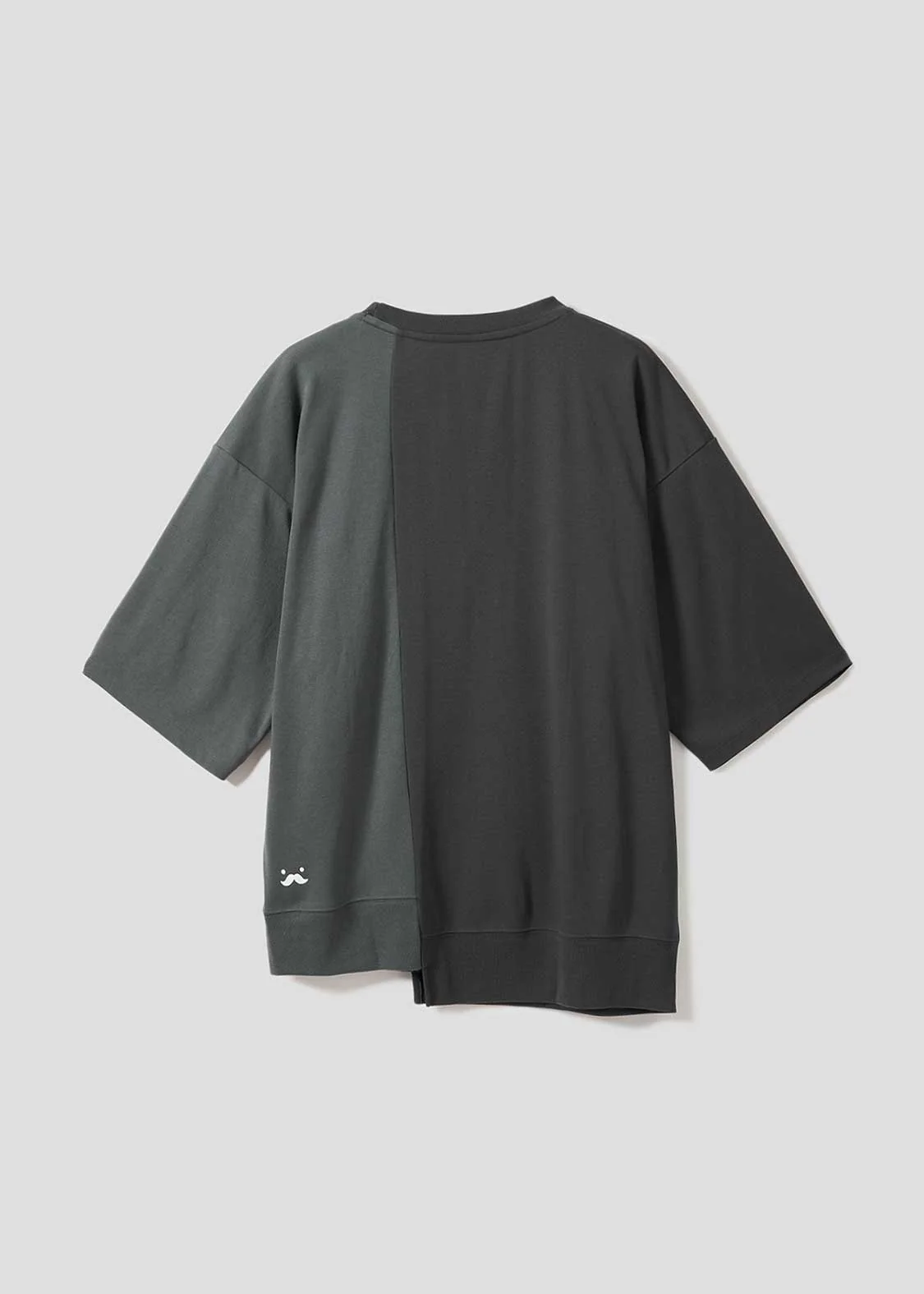 Beautiful Shadow Gentlemen | Big Silhouette T-Shirt With Switching - Image 2