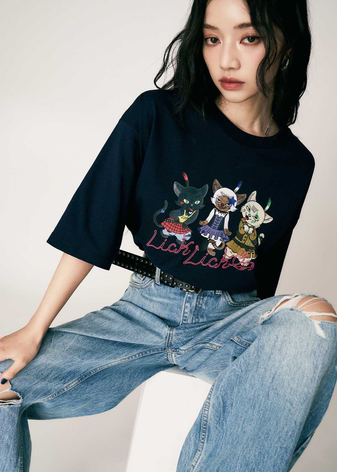 Ayako Ishiguro - Lick Lick | Oversized T-Shirt - Image 6