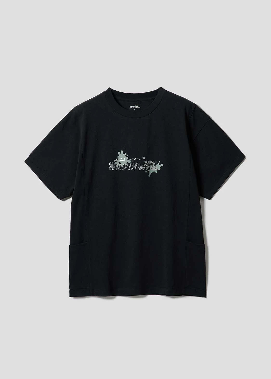 Beautiful Shadow Wild Things Black | Side Pocket Oversized T-Shirt