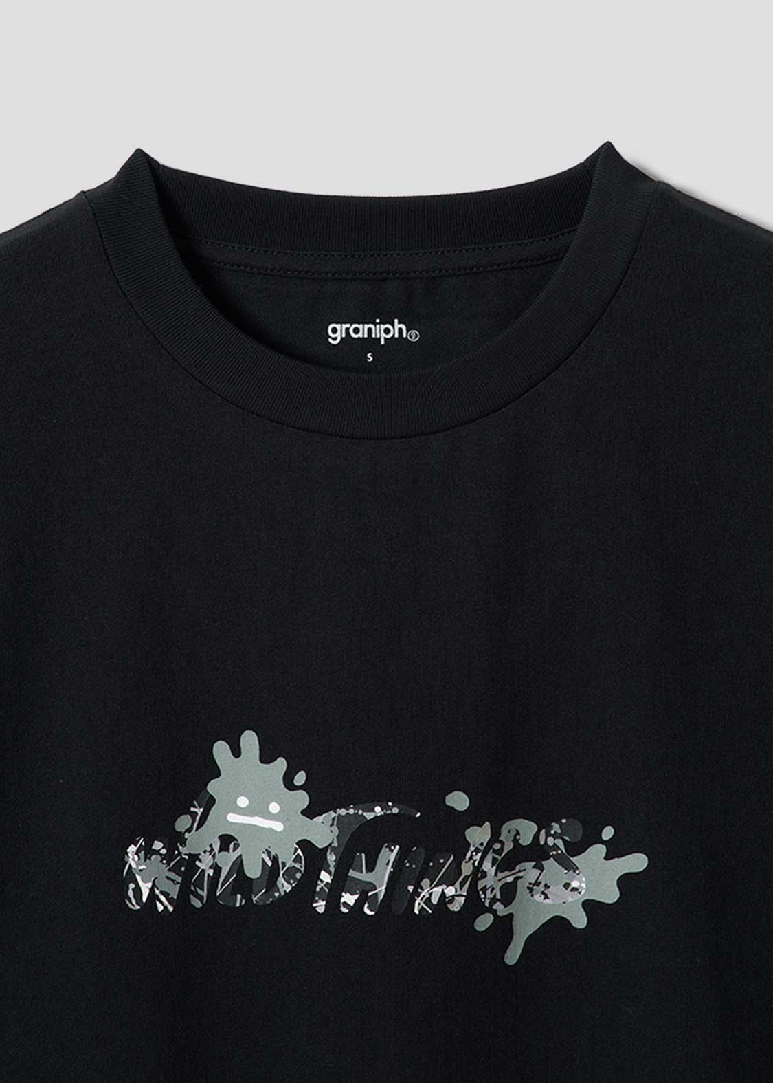 Beautiful Shadow Wild Things Black | Side Pocket Oversized T-Shirt - Image 3