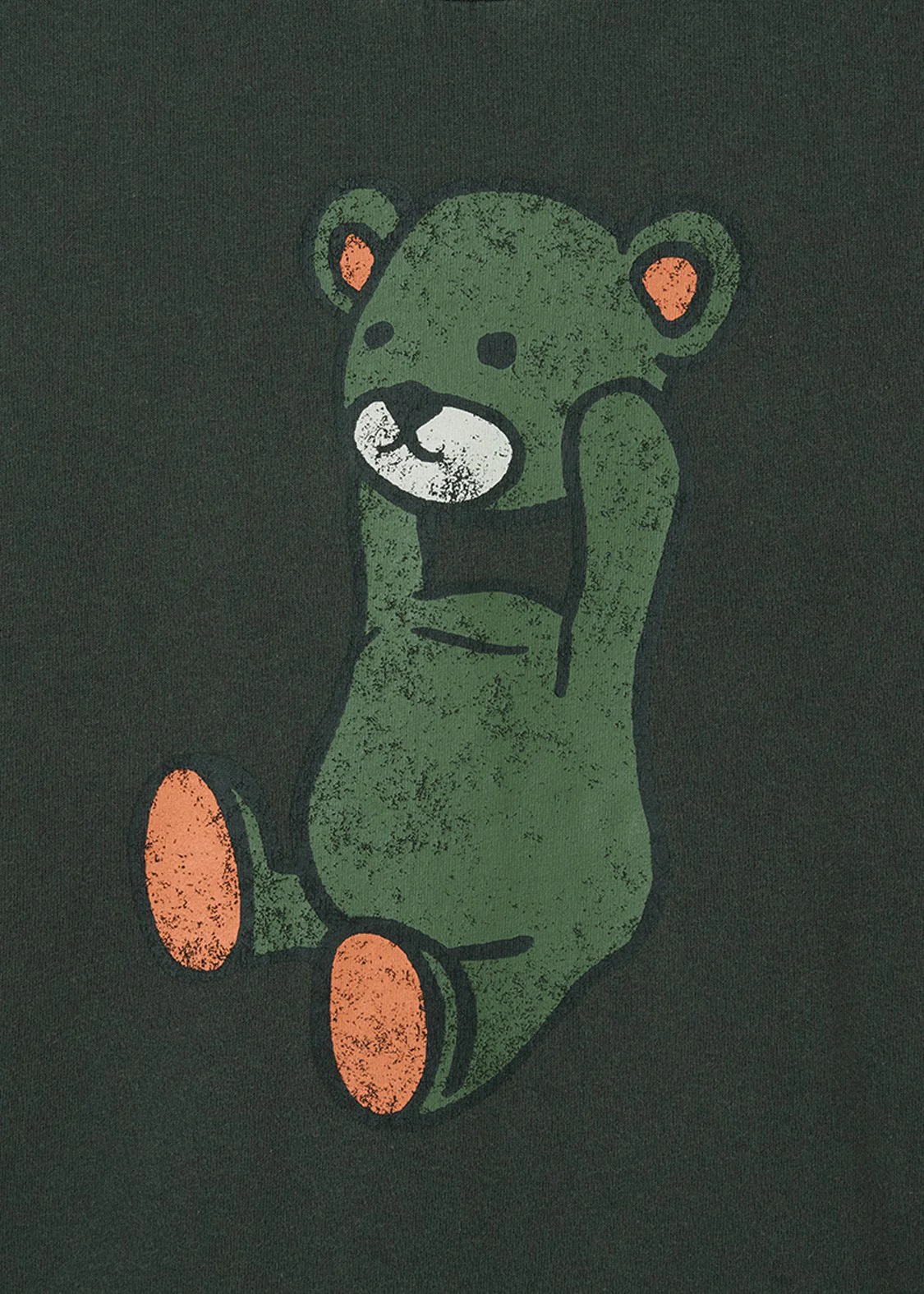 Control Bear 2 | Snow Wash Oversized T-Shirt - Image 3