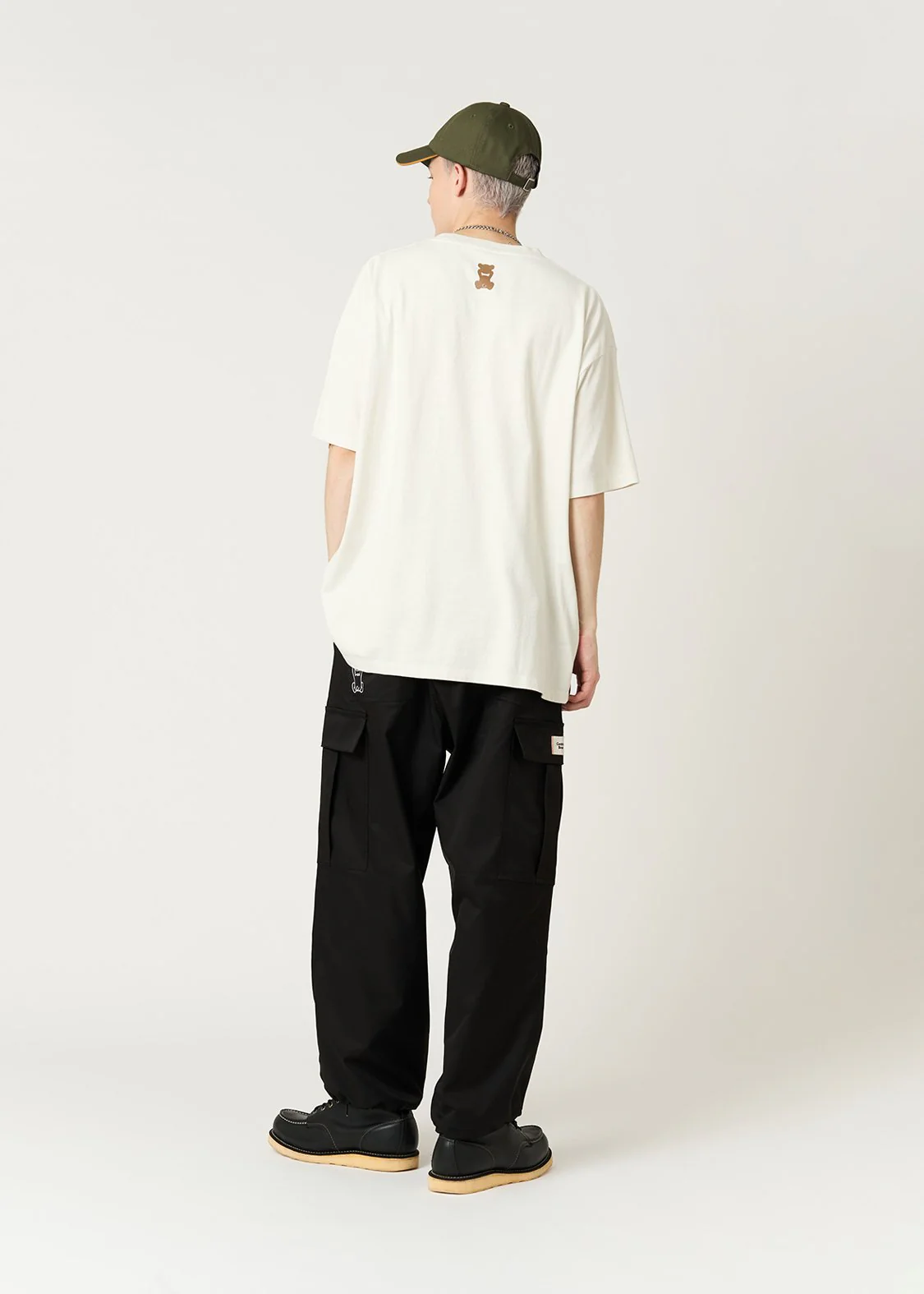 Control Bear | Snow Wash Oversized T-Shirt - Image 8