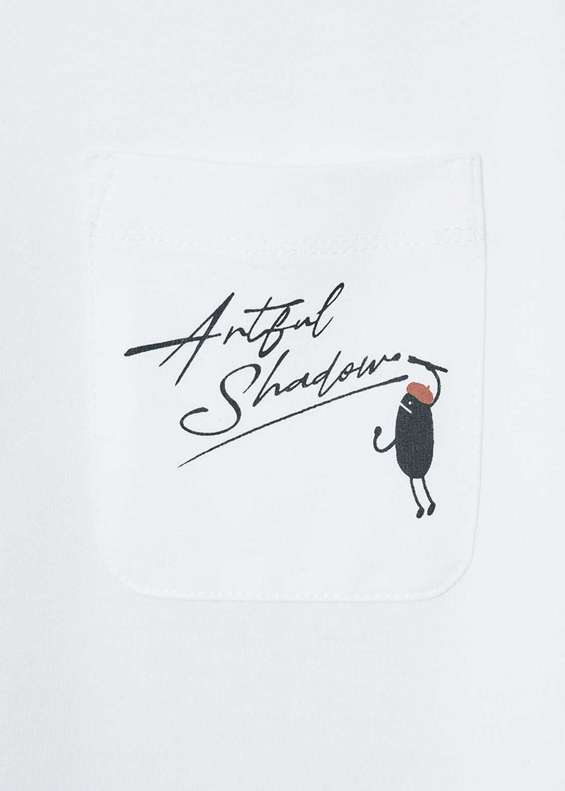 Artful Shadow | Pocket T-Shirt - Image 5