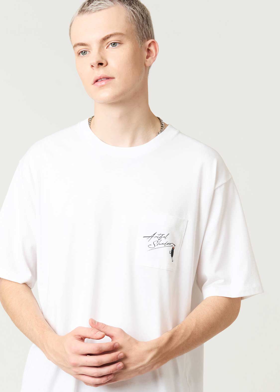 Artful Shadow | Pocket T-Shirt - Image 6