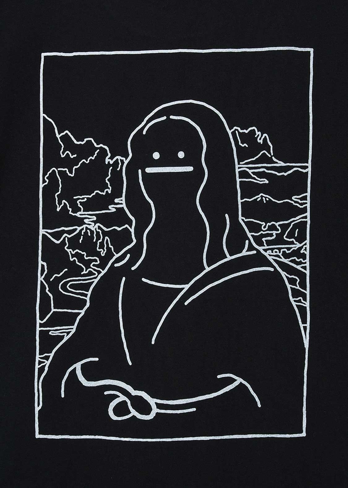 Artful Shadow Black | Pocket T-Shirt - Image 4