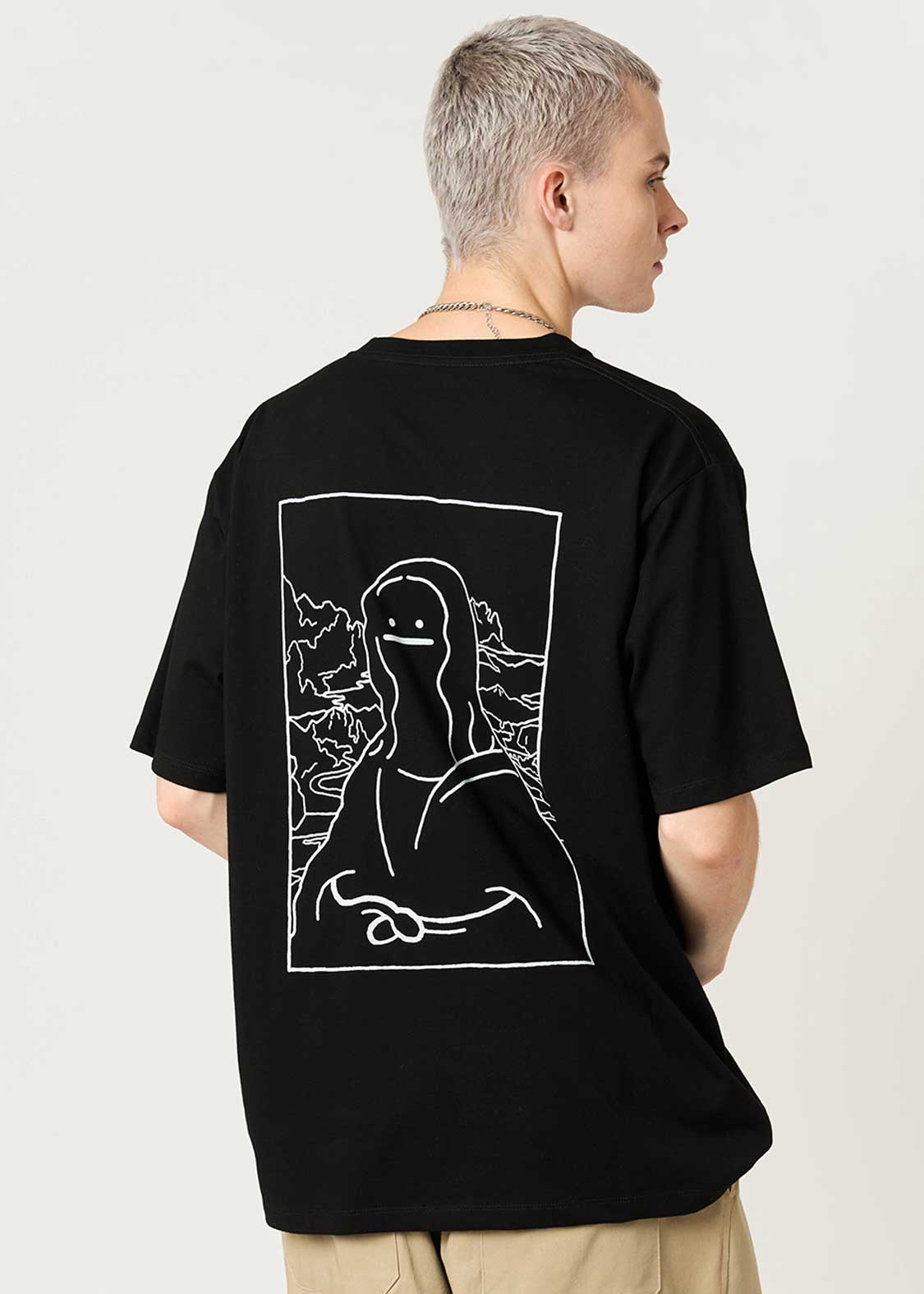 Artful Shadow Black | Pocket T-Shirt - Image 7