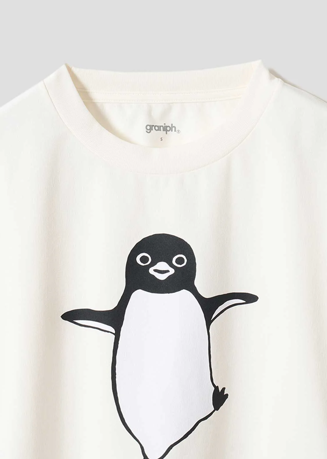Sakazaki Chiharu – Penguin Life | Side Pocket Oversized T-Shirt - Image 3