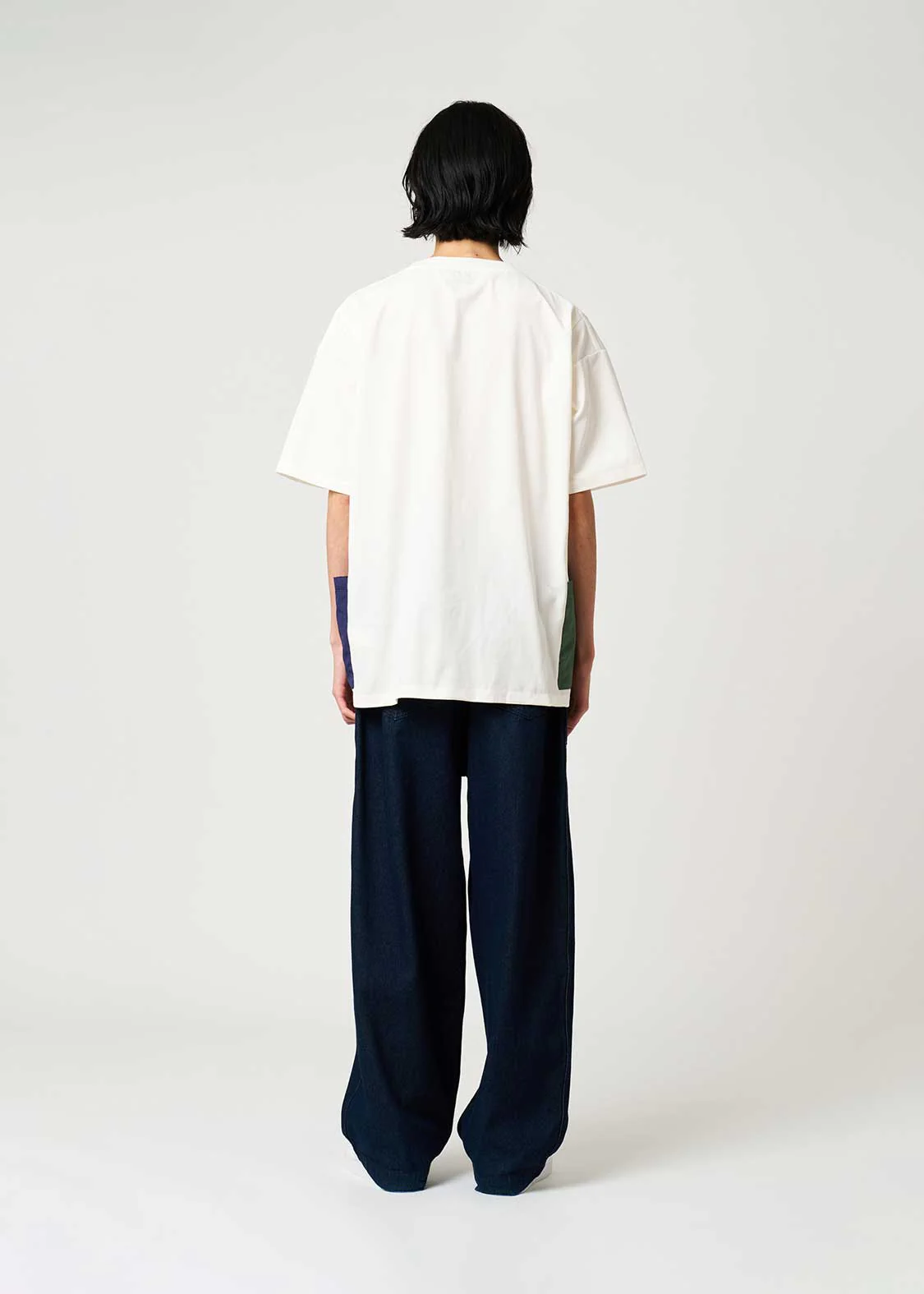 Sakazaki Chiharu – Penguin Life | Side Pocket Oversized T-Shirt - Image 8