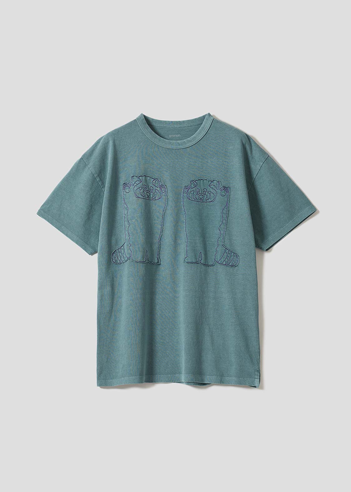 Ikaku | Pigment Big Silhouette T-Shirt