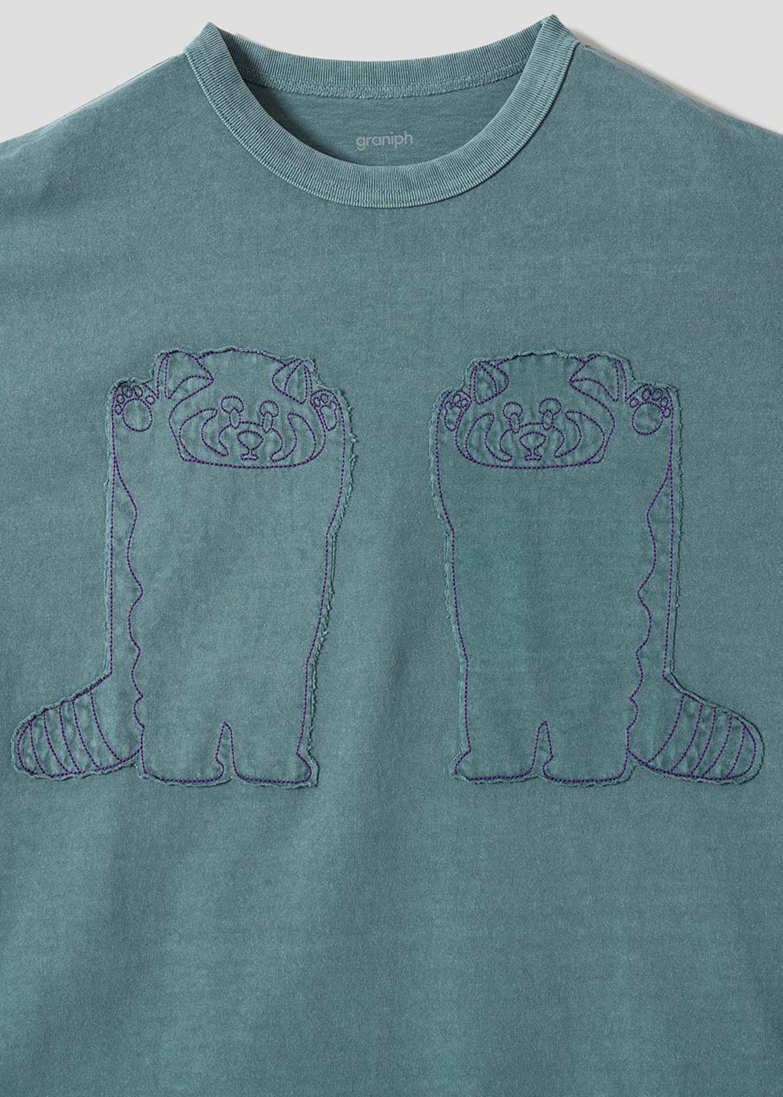 Ikaku | Pigment Big Silhouette T-Shirt - Image 3