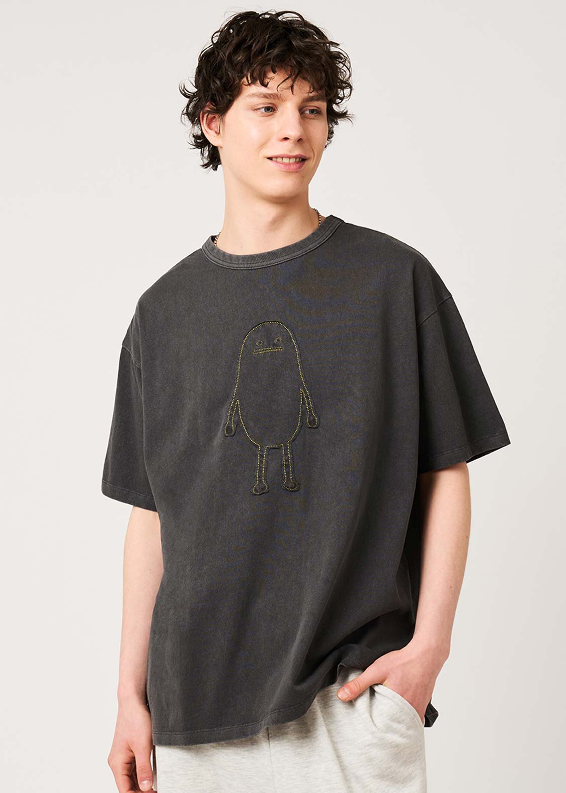 Beautiful Shadow A | Pigment Oversized T-Shirt - Image 7