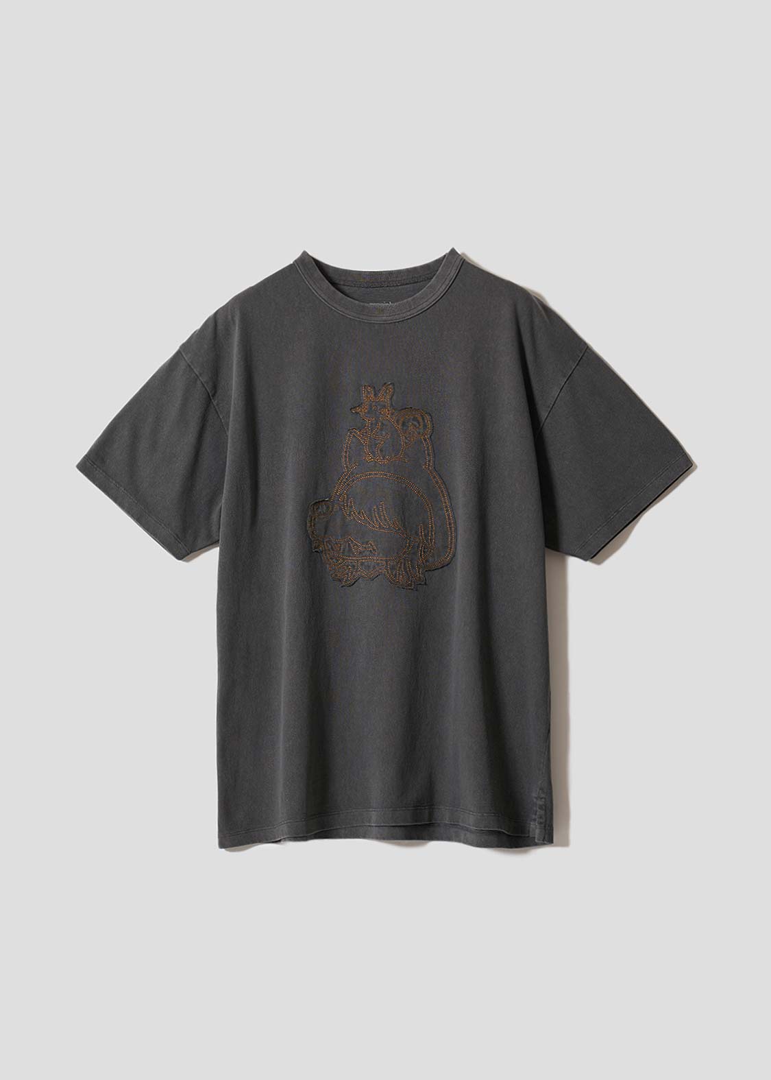 Shounen Wolf A | Pigment Big Silhouette T-Shirt