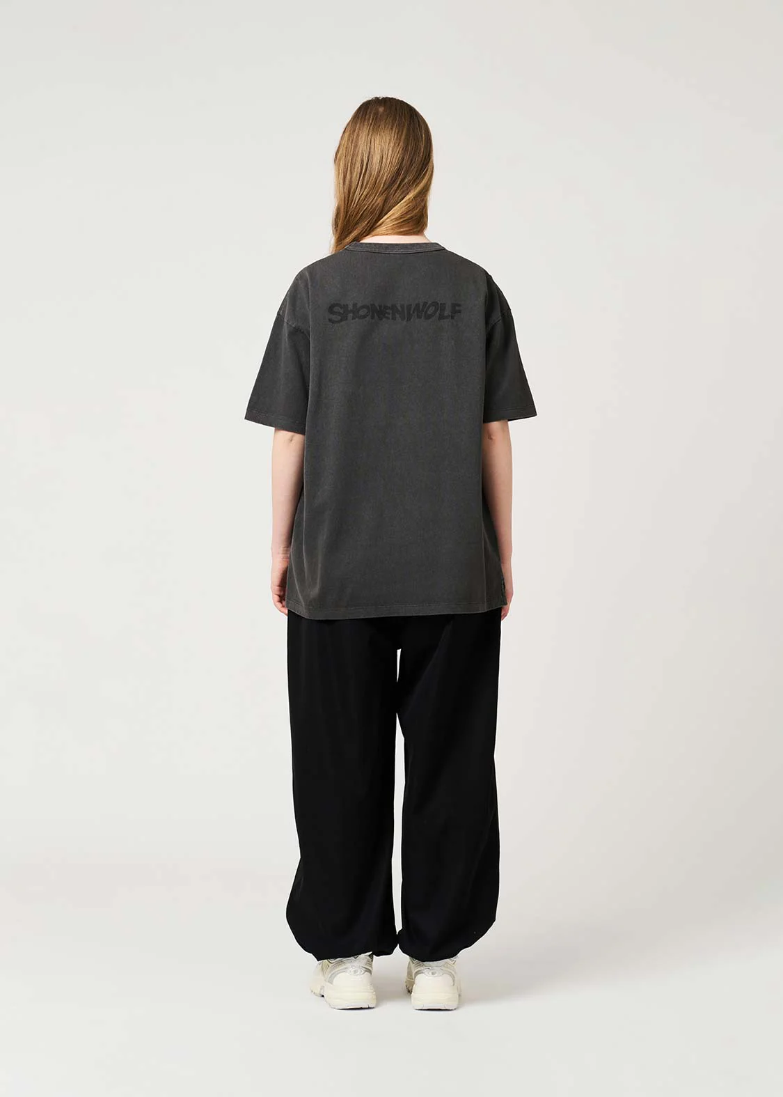 Shounen Wolf A | Pigment Big Silhouette T-Shirt - Image 10